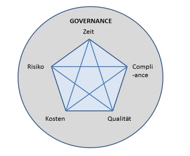 Abbildung 06: Das Prozess-Pentagramm aus Governance-Sicht