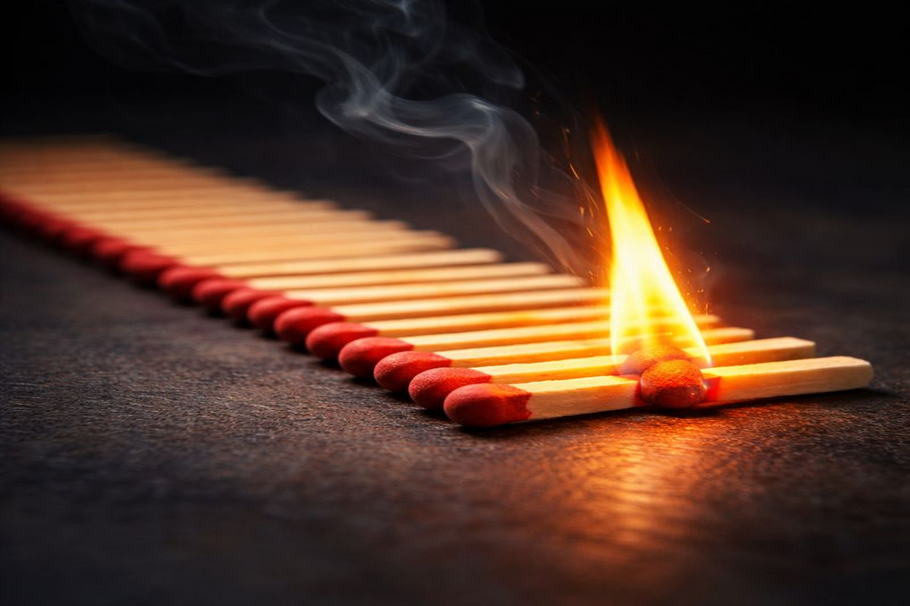 Das Spiel mit dem Feuer